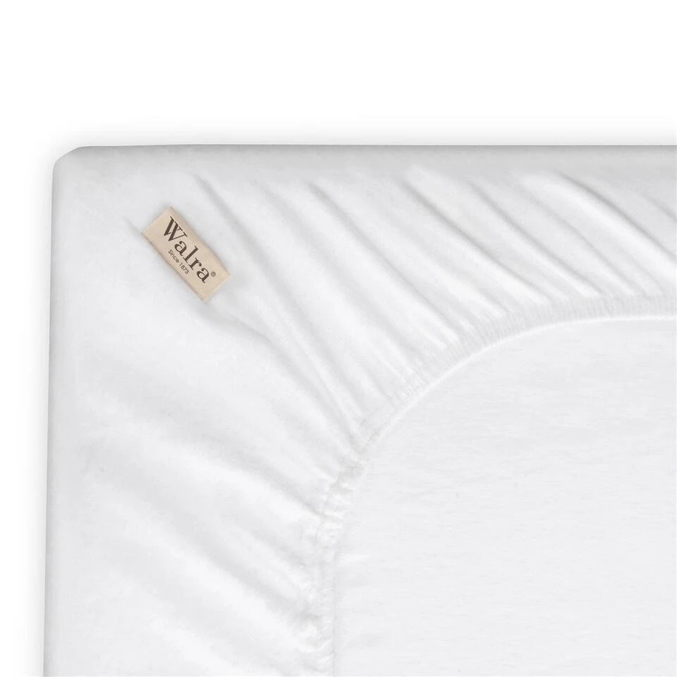 Walra - Molton Cotton Cover - 140x200 Cm - Wit 4 Walra - Molton Cotton Cover - 140x200 Cm - Wit - Afbeelding 2
