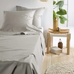 De Witte Lietaer Lakenset Tweepersoons Olivia- 280 X 280 Cm - Satijnkatoen -Slaap Zone 1000031965 0101