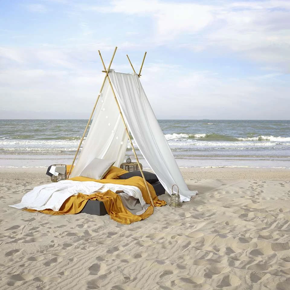 De Witte Lietaer Lakenset Olivia - 280 X 280 Cm - Grijs - Satijnkatoen 5 De Witte Lietaer Lakenset Olivia - 280 X 280 Cm - Grijs - Satijnkatoen - Afbeelding 3