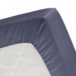 Cinderella Hoeslaken - Tot 25cm Matrasdikte - Jersey - 180x200 Cm - Donkerblauw -Slaap Zone 1000036346 0101