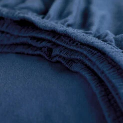 Cinderella Hoeslaken - Tot 25cm Matrasdikte - Jersey - 180x200 Cm - Donkerblauw -Slaap Zone 1000036346 0102