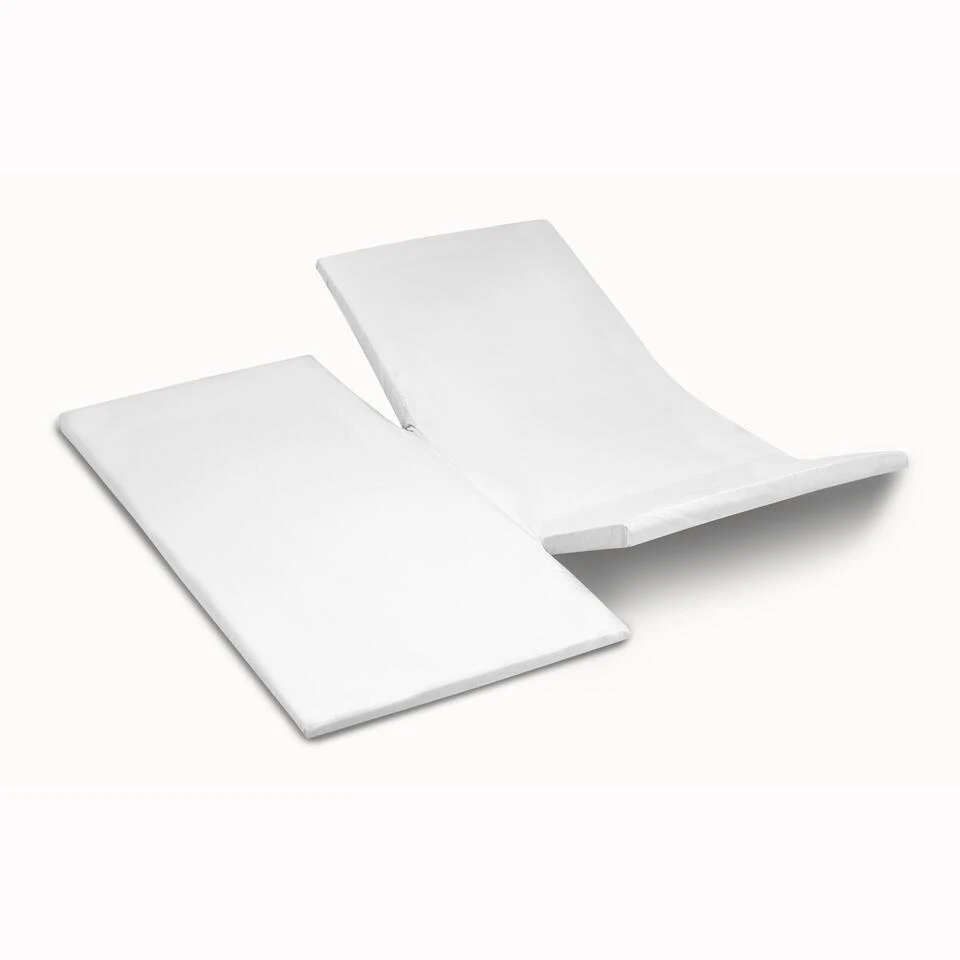 Cinderella Topper Hoeslaken Dubbele Split (tot 15cm) - Molton - 3 Cinderella Topper Hoeslaken Dubbele Split (tot 15cm) - Molton -