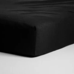 Cinderella - Hoeslaken (tot 25 Cm) - Jersey - 140x210/220 - Black -Slaap Zone 1000036467 0103