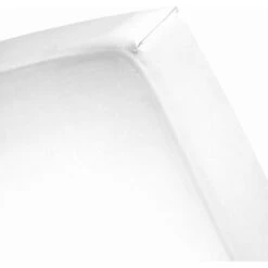 Cinderella Sundays - Hoeslaken (tot 25 Cm) - Satijn - 80x210 Cm - White -Slaap Zone 1000036575 0102