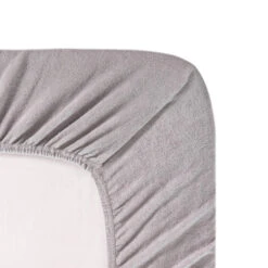 Cinderella - Topper Hoeslaken (tot 15 Cm) - Badstof - 160x200/210 - Light Grey -Slaap Zone 1000038352 0101