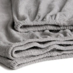 Cinderella - Topper Hoeslaken (tot 15 Cm) - Badstof - 160x200/210 - Light Grey -Slaap Zone 1000038352 0102