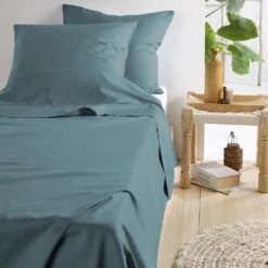 De Witte Lietaer Lakenset Olivia - 280 X 280 Cm - Groen - Satijnkatoen -Slaap Zone 1000038486 0102