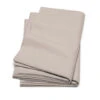 Cinderella Flanellen Kussenslopen Taupe (2 Stuks)-80 X 80 Cm -Slaap Zone 1000041666