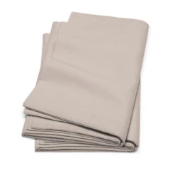 Cinderella Flanellen Kussenslopen Taupe (2 Stuks)-80 X 80 Cm