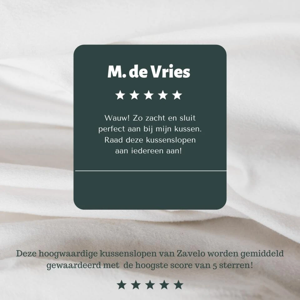 Zavelo Kussenslopen - Hotelkwaliteit - Set Van 2 Stuks - Roze - 60x70cm - 100... 4 Zavelo Kussenslopen - Hotelkwaliteit - Set Van 2 Stuks - Roze - 60x70cm - 100... - Afbeelding 2