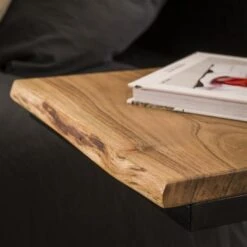 Set Van 2 Laptoptafels Maddox Acaciahout - 45x30x60 Cm - Hout - Bruin -Slaap Zone 1000074811 0102