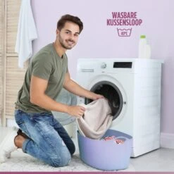 Anatomisch Lavendel Memory Foam Hoofdkussen 30x50 Cm -Slaap Zone 1000080657 0103