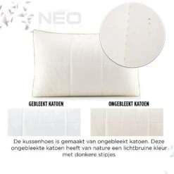 NEO Hybride Memory Foam Kussen - 40x80 Cm -Slaap Zone 1000081613 0102