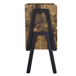 ACAZA Nachtkastje - Vintage Look - 46x52x35 Cm - Vintage Bruin -Slaap Zone 1000087113 0103