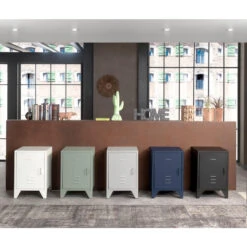 Vipack Nachtkastje Bronxx - Denim Blauw -Slaap Zone 12509010 9051