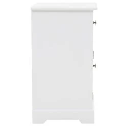 VidaXL Nachtkastje 35x32x59 Cm MDF En Grenenhout -Slaap Zone 1403252908 0102