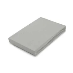 Byrklund - Hoeslaken Jersey - 160x200 Cm - Licht Grijs -Slaap Zone 1463592284 0102