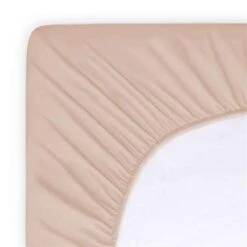 Byrklund - Hoeslaken Katoen - 90x220 Cm - Oud Roze -Slaap Zone 1827819871 0101