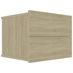 VidaXL Nachtkastjes 2 St 40x30x30 Cm Spaanplaat Sonoma Eikenkleurig 9 VidaXL Nachtkastjes 2 St 40x30x30 Cm Spaanplaat Sonoma Eikenkleurig -Slaap Zone 239296f2c87e45c2b534b16526c9496d