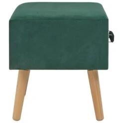 VidaXL Nachtkastje 40x35x40 Cm Fluweel Groen -Slaap Zone 5bcb6f2be16141739b33f652b9599efd