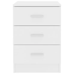 VidaXL Nachtkastje 38x35x56 Cm Bewerkt Hout Wit -Slaap Zone 7d9d7fa7c6274d0abd1ea8be7f9f7584