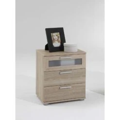 Nachtkastje Jack - 3 Lades - Eikenkleur