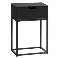 Nachtkastje Mita - 1 Lade - Zwart 8 Nachtkastje Mita - 1 Lade - Zwart -Slaap Zone 81026450 0300