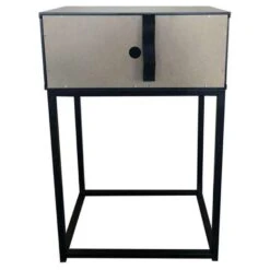 Nachtkastje Mita - 1 Lade - Zwart 9 Nachtkastje Mita - 1 Lade - Zwart -Slaap Zone 81026450 0400