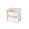 Vipack Nachtkastje London - Wit - 48,8x48,1x40 Cm -Slaap Zone 81029018