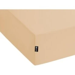 Beliani Laken JANBU - Beige Katoen -Slaap Zone c28bee6b9750429cbd67646db0e269a7